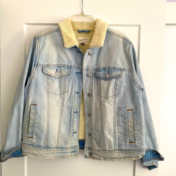 Universal thread lined denim jacket - Picture 1 of 5